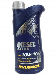 Масло мотор.10W40 MANNOL 7504 Diesel Extra  B4/A3 CH-4/SL    (5л.) 1*4шт.