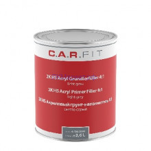 C.А.R.FIT  2K Акриловый грунт-наполнитель HS 4:1 серый 3,6 л  4-200-3600