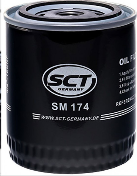 Фильтр масляный SCT SM 174 AUDI A4 / A6 / PASSAT 2.4-3.0 -06