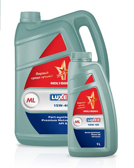 Масло мотор. 10W40 МОЛИБДЕН (MOLYBDEN)  LUXЕ  SJ/CF п/c 1л (12шт)