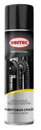 Смазка графитовая GRAPHITE GREASE Sintec аэрозоль 400 мл  (1*12шт)