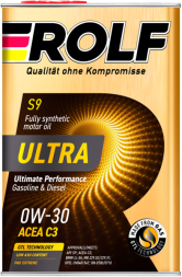 Масло мотор. 0W30 ROLF ULTRA C3 SP (4л) 1*4шт