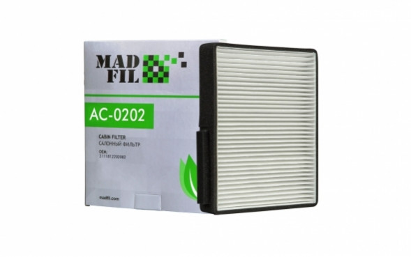 MADFIL Салонный фильтр, 2111-8122020-82