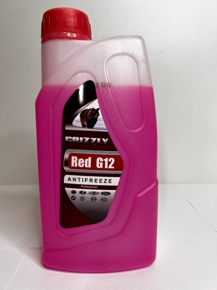 Антифриз A-40 Grizzly красный  (1 кг) 1*10шт