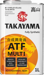 Масло трансм.  ATF Multi TAKAYAMA  (1л) 1*12шт