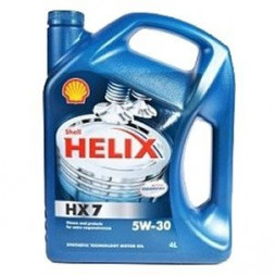 Масло мотор.  5W30 Shell Helix HX7 SN/CF A3/B4 пластик (4 л.) 1*4 шт.