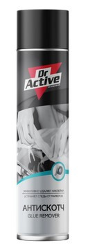 Sintec Dr. Active Быстродействующий очиститель Антискотч аэрозоль 400мл (1*12шт)