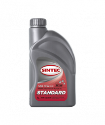 Масло мотор. SINTEC СТАНДАРТ SAE 10W40  API SG/CD (1л)  (минеральное)