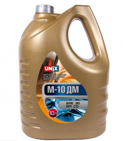 Масло мотор. М10ДМ UNIX SAE 30 API CD  10л