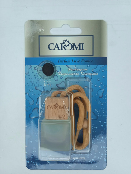 Ароматизатор автомобильный CAROMI #02 по мотивам Bl-Aqva Original, 6 мл., по 10 шт.