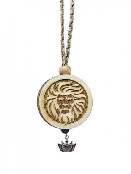 Ароматизатор подвеска CAROMI Лев 3 в круге Парфюм Унисекс