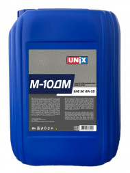 Масло мотор. М10ДМ UNIX SAE 30 API CD  20л
