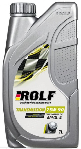 Масло трансм. 75W90 ROLF Transmission GL-4 ПЛАСТИК (1л) 1*12шт