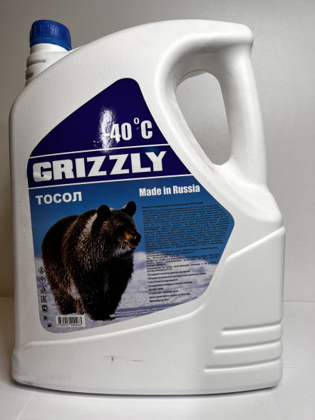 Тосол A-40 Grizzly   (5 кг) 1*3шт