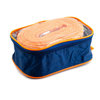 Буксировочный трос РОСТРОС 15 т 2 крюка, 6 метра, сумка