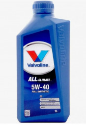 Масло мотор.  5W40 Valvoline ALL CLIMATE C3 (1 л.) пластик 1*12 шт.