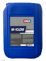 Масло мотор. М10ДМ UNIX SAE 30 API CD  30л