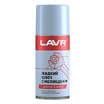 Ln1481 Жидкий ключ с дисульфидом молибдена, LAVR аэрозоль 210 мл (12шт)