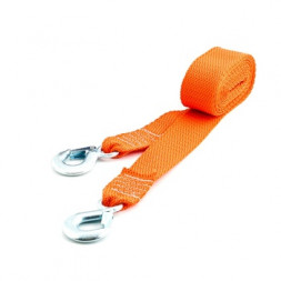 Буксировочный трос РОСТРОС 5 т 2 крюка, 4,5 метра, сумка