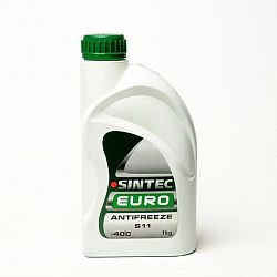 Антифриз A-40 Sintec Euro G11 (ЗЕЛЁНЫЙ)  (1 кг) 1*15шт