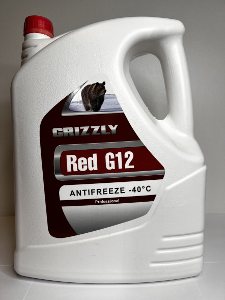 Антифриз A-40 Grizzly красный (10 кг) 1*2шт