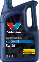 Масло мотор.  5W30 Valvoline ALL CLIMATE SL/CF A3/B4 пластик (5 л.) 1*4 шт.