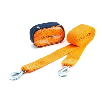 Буксировочный трос РОСТРОС 10 т 2 крюка, 6 метров, сумка