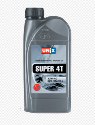 Масло мотор. 4T UNIX  SUPER  10W40 SN/CI4 (п/син.)   1л