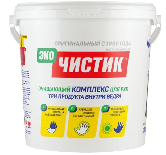 Средство для очистки рук &quot;Эко Чистик&quot; 11л ведро