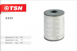 9.5.57 Фильтр TSN масляный намоточный синтетика МАЗ (дв. ЯМЗ 236 238 240-02) (1*10 шт.)
