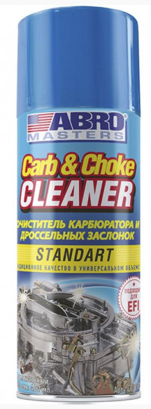 Очиститель карбюратора ABRO Masters STANDART (520 мл.) 1*12 шт. (CC100RW)