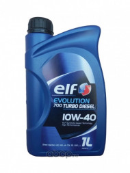 Масло мотор. 10W40 ELF Evolution 700 Turbo Diesel SN/CF A3/B4 пластик (1 л.) 1*12 шт.