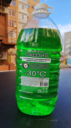 Жидкость универсальная антиобледенительная CRYSTAL G-S 25%  (-30С) 4.6л. ПЭТ ЗЕЛЕНАЯ