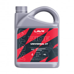 Ln7742 Масло мотор. 2Т FC LAVR MOTO RIDE UNIVERSAL, (4 л) 1*4 шт