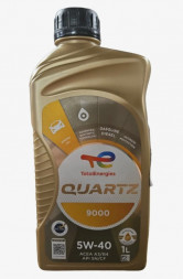 Масло мотор.  5W40 TOTAL QUARTZ 9000 SN/CF A3/B4 пластик (1 л.) 1*12 шт.