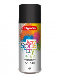 020 Краска черная глянцевая RAL 9005 (265 г.) 1*12 шт.