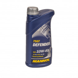 Масло мотор.10W40 MANNOL 7507 Defender ACEA A3/B3 API SN (1л.) 1*20шт.