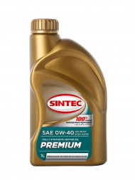 Масло мотор. SINTEC PREMIUM SAE 0W40 ACEA A3/B4 API SP/CF 4л (1*4шт)