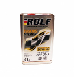 Масло трансм. ROLF Transmission SAE 80W90 API GL-5 1л (1*12шт)