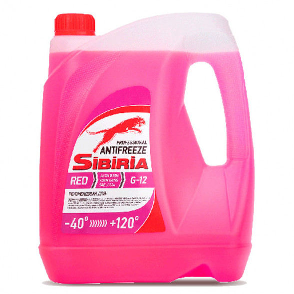 Антифриз A-40 SIBIRIA G12+ (КРАСНЫЙ) 3кг (1*4шт)