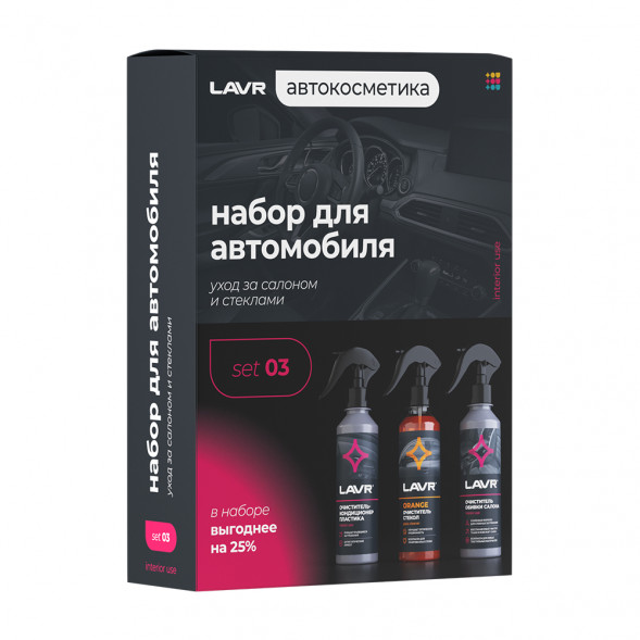 Ln9125 Набор для автомобиля Интерьер №1 mini LAVR