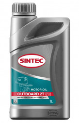 Масло мотор. для двухтактных двигателей SINTEC Outboard 2T TC-W3 (1л) 1*12шт