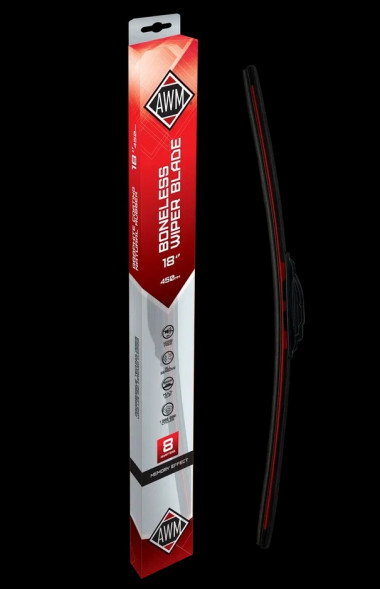 Щетка стеклоочистителя бескаркасная AWM B 18 R (450мм) (12шт)