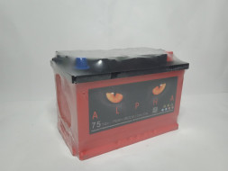 Аккумулятор 6 СТ  75 АПЗ ALPHA (п.т.600)