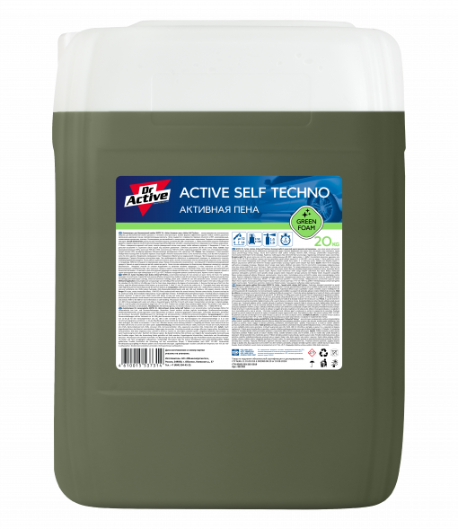 Sintec Автошампунь для б/к мойки Dr. Active Активная пена &quot;Active Self Techno&quot;  20 кг