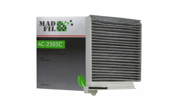 MADFIL Салонный фильтр, 27891-AX010 угольный