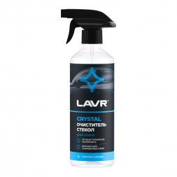 Ln1601 Очиститель стекол LAVR Glass Cleaner Crystal триггер 500мл (18шт)