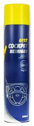6117 Ср-во по уходу за приб.пан. с зап.нов.маш. / Cockpit-Reiniger New Car (650мл.) 1*12шт.