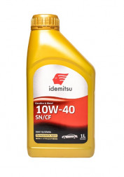 Масло мотор. 10W40 IDEMITSU SN/CF пластик (1 л.) 1*24 шт.