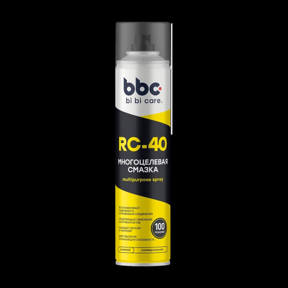4007 bi bi care Смазка многоцелевая RC-40 400 мл  (12 шт)
